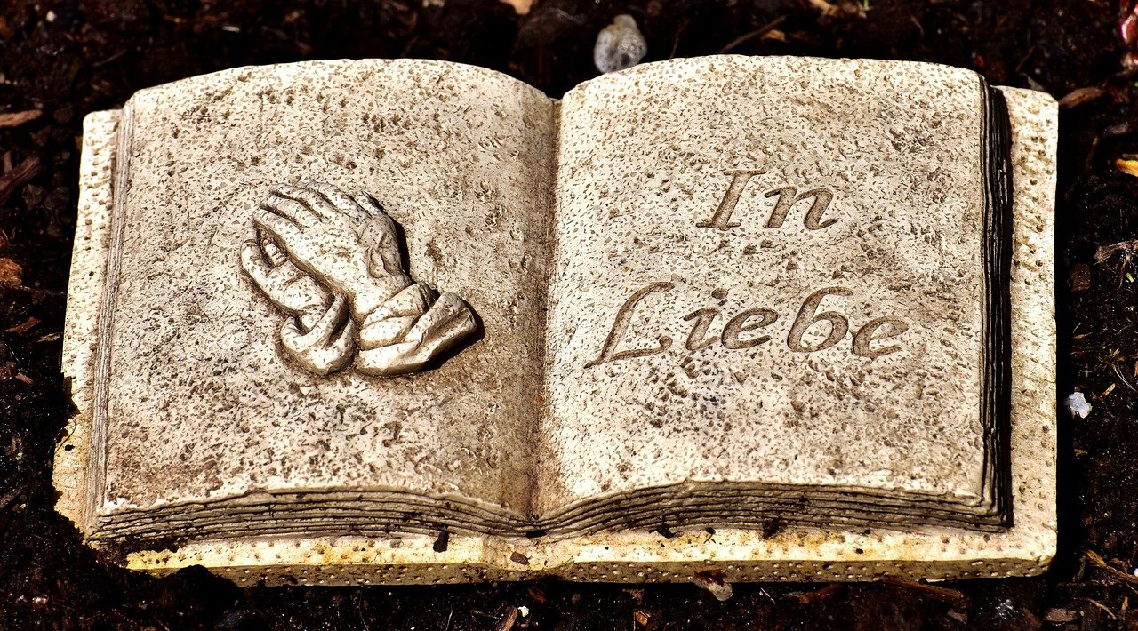 a book, stone, memory, in memory, in love, an unforgettable experience, graveyard