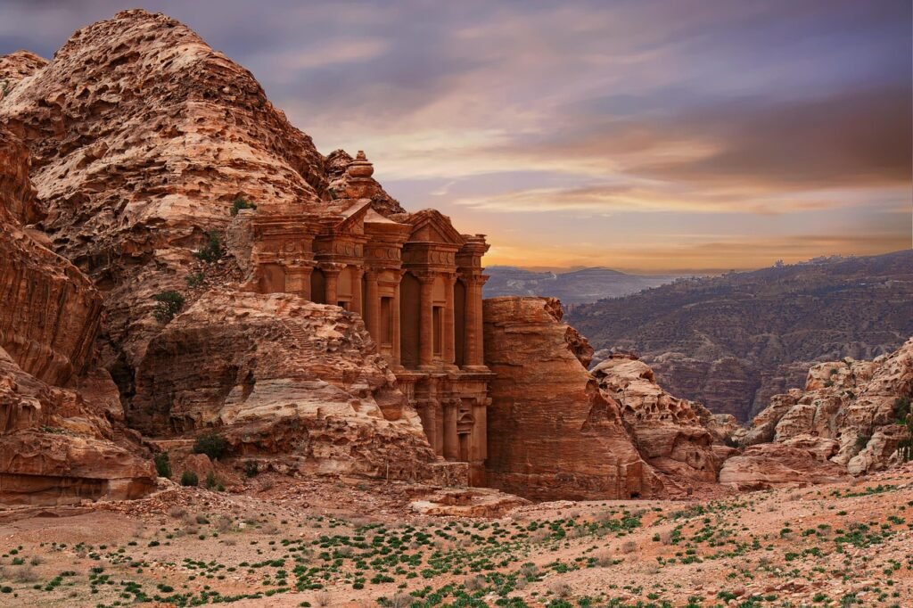 petra, ad deir, world heritage, sand stone, antique, historically, archaeology, nature, monument, culture, ad dayr, history,