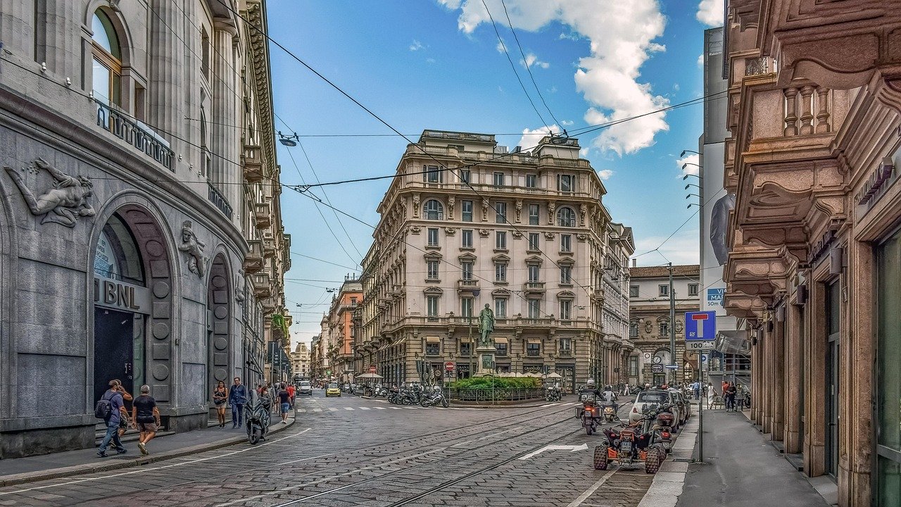 italy, milan, architecture, street, city, downtown, cityscape, buildings, city life, milan, milan, milan, milan, milan