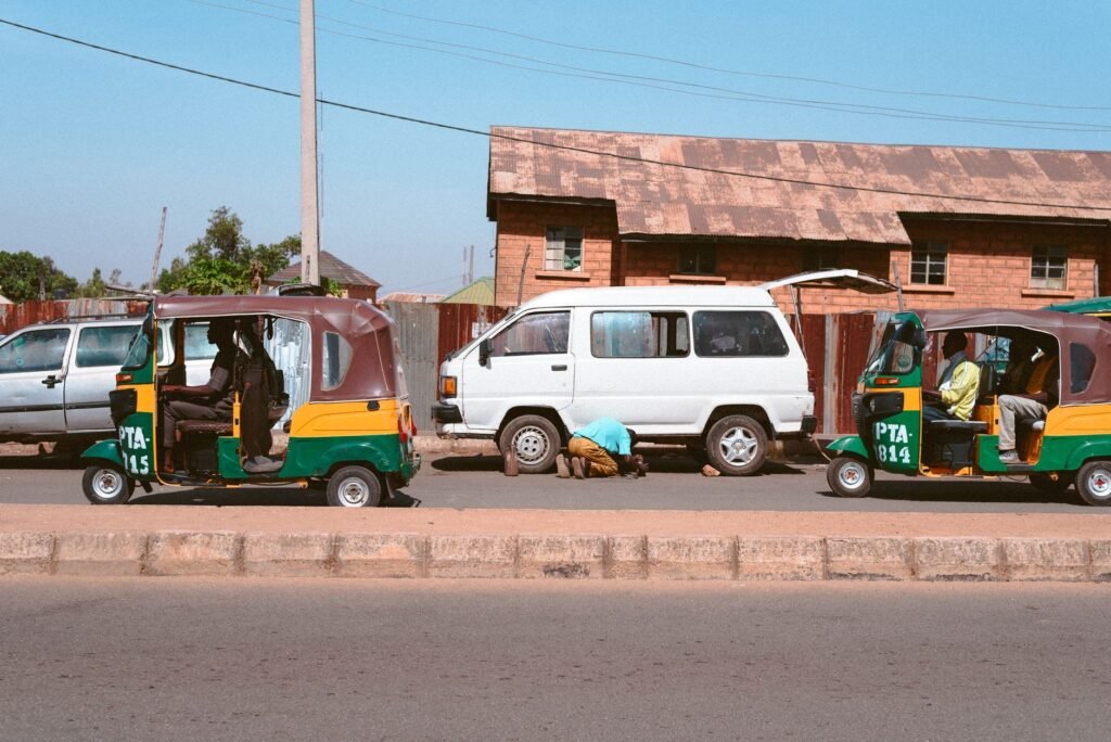 Capturing daily street life and local transit in Jos Plateau, Nigeria.