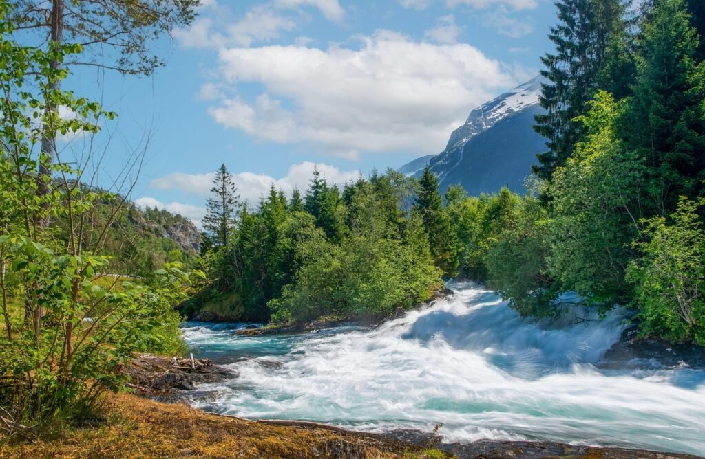 river, flowing, waterfall, nature, norway, scandinavia, landscape, waterfall, waterfall, waterfall, waterfall, nature, nature