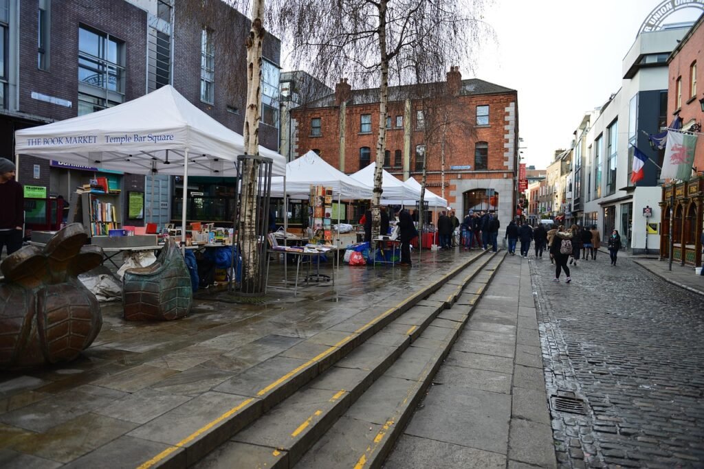market, street, food