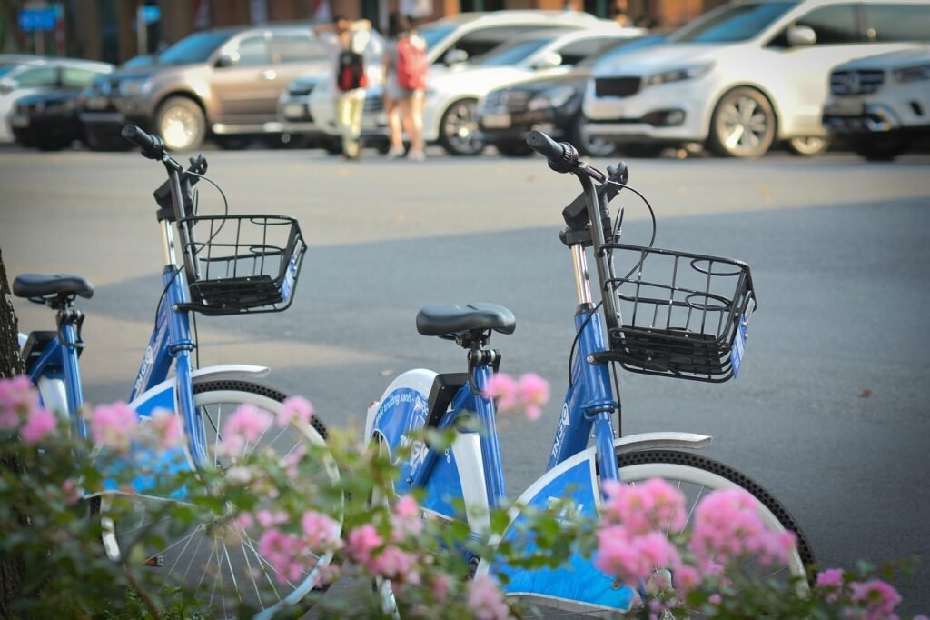 bicycle, ride, street, outdoors, transportation, street life, city, urban