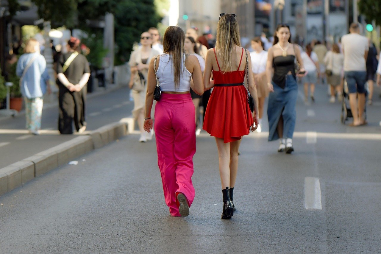 people, promenade, walking, together, street, urban, lifestyle, crowd, pedestrian