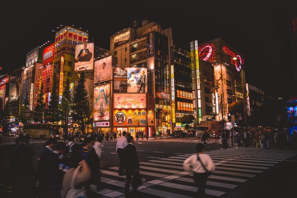night, lights, city, metropolis, tokyo, architecture, lighting, dark, traffic, building, cityscape, eve, tokyo, tokyo, tokyo,