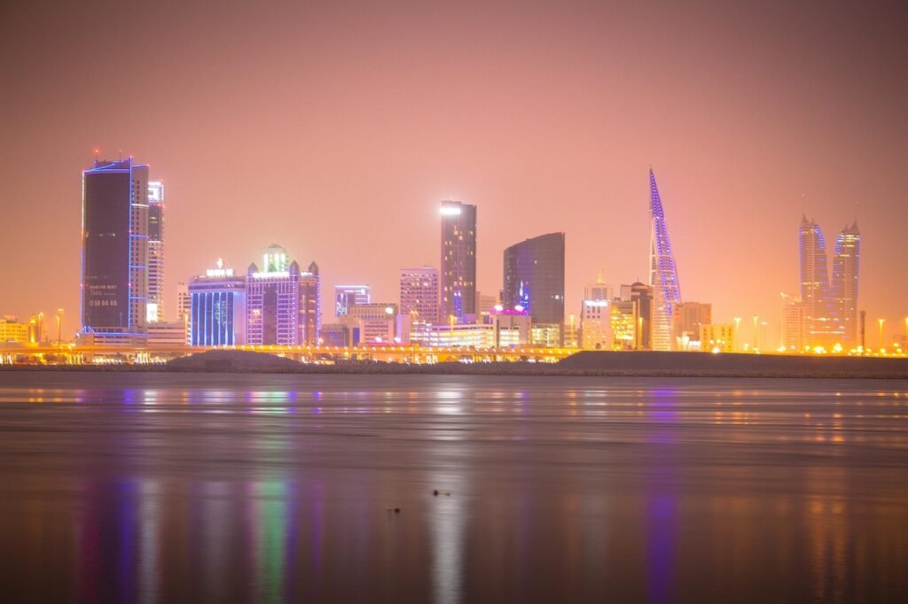 city, night, bahrain, skyline, evening, manama, landscape, cityscape, urban, nightlight, nightscape, nightlife, bahrain, bahr