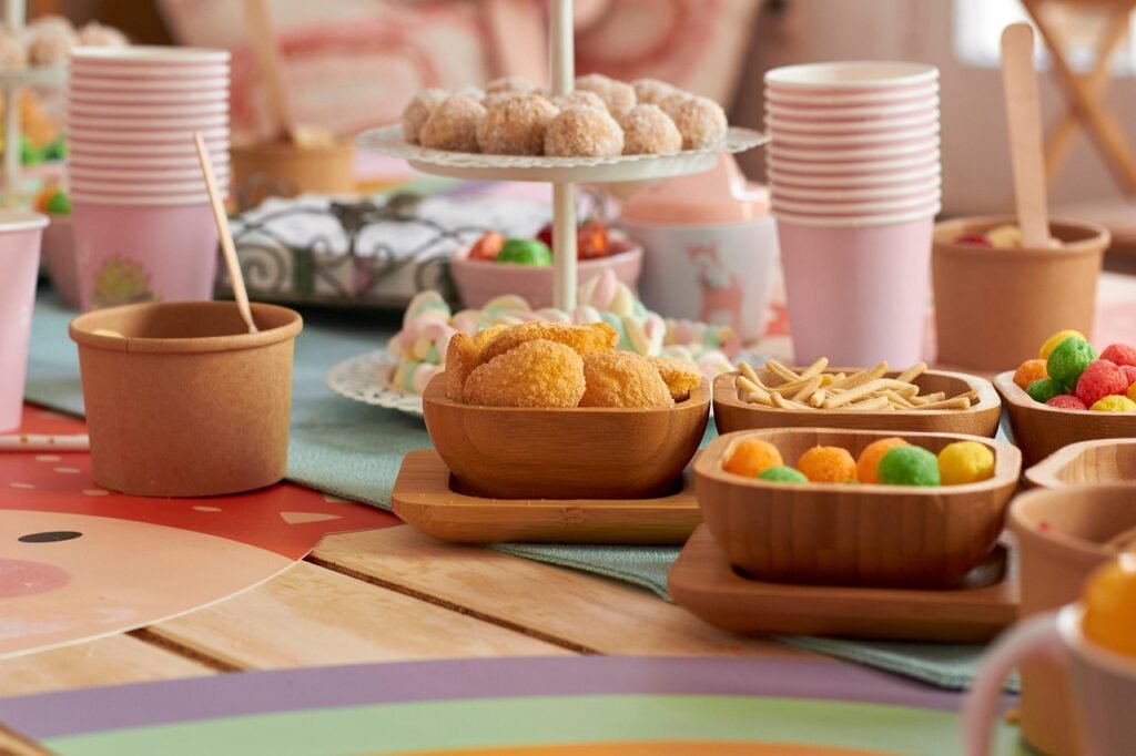 cookies, cups, biscuits, celebration, happy birthday, party