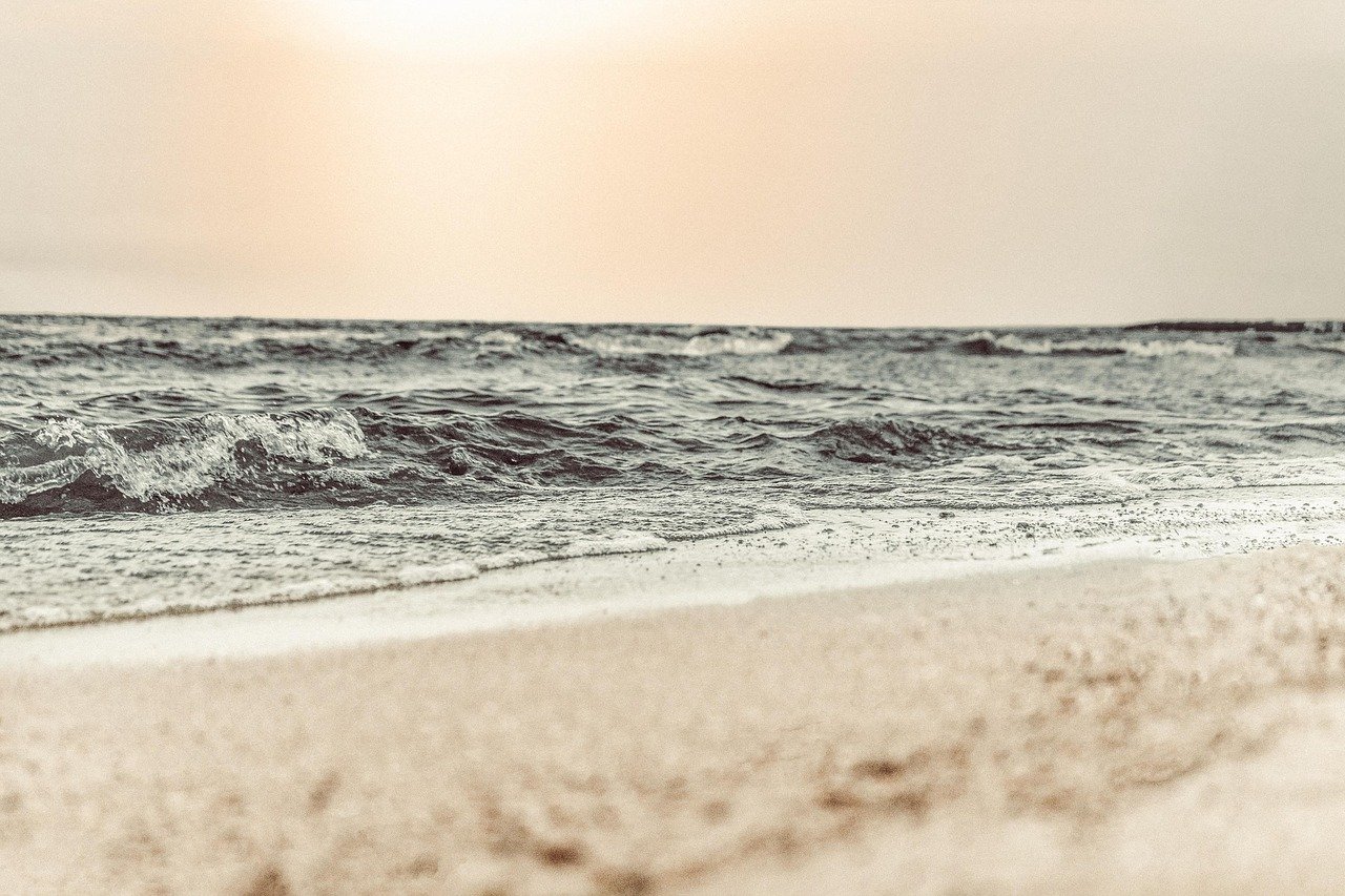 sea, beach, sun, sand, water, waves, sunrise, sunset, nature, landscape, silence, sea, beach, beach, beach, beach, beach, sil