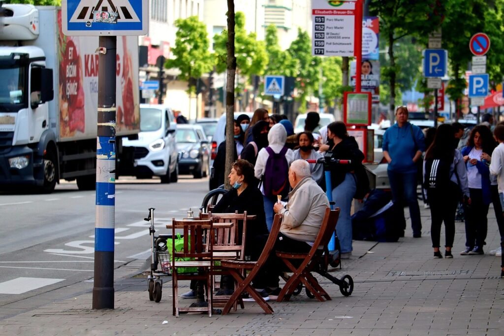 road, street cafe, city, traffic, people, multicultural, cologne, animated, multicultural, multicultural, multicultural, mult