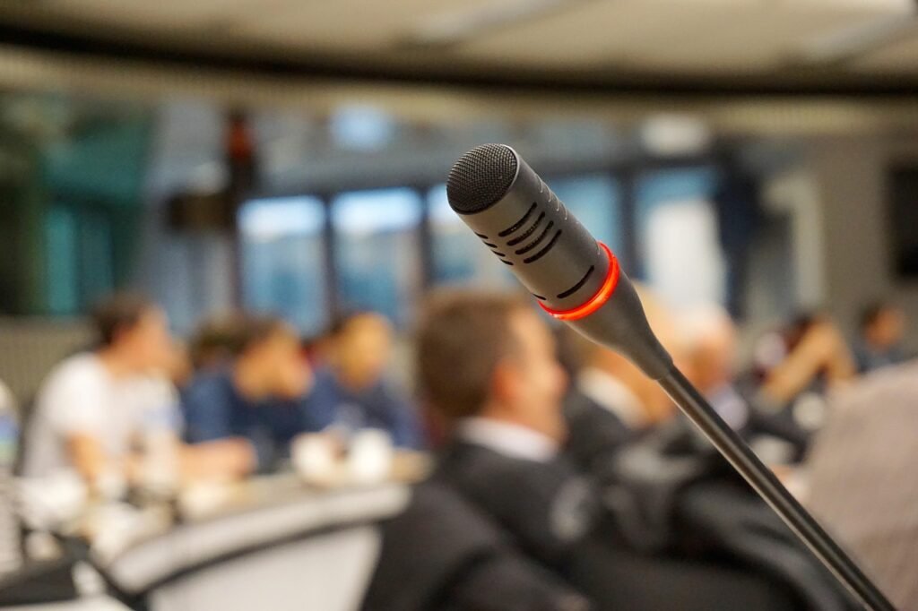 microphone, active, to speak, conference, meeting, meet, audio, microphone, conference, conference, conference, conference, c