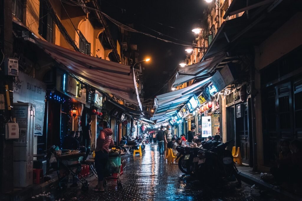 night, market, street, asia, hanoi, vietnam, pretty, hanoi, hanoi, hanoi, hanoi, hanoi