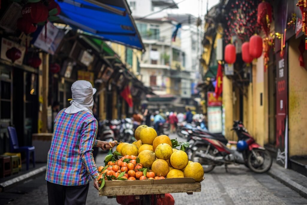 street vendor, fruit vendor, hanoi, vendor, vietnam, town, street, street vendor, hanoi, hanoi, hanoi, hanoi, hanoi, vendor,