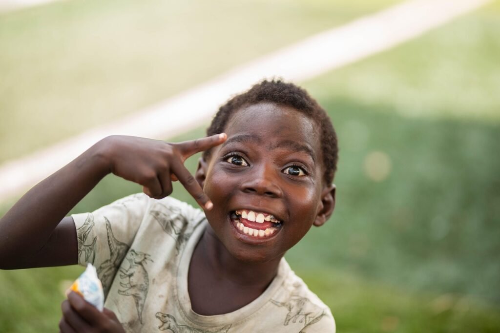 boy, kid, child, black, ghana, africa, happy, smile, portrait