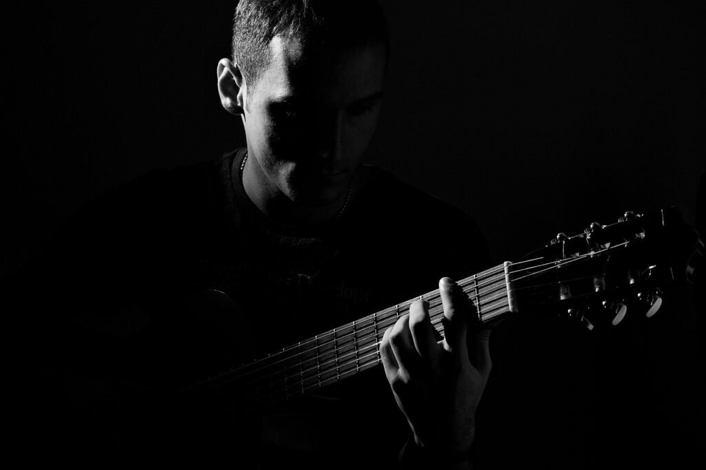 guitar, man, music, playing, musical, guitarist, culture, lifestyle, portrait, studio, guitar, guitar, music, music, music, m