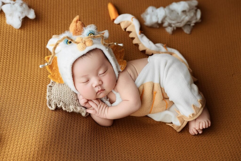 newborn photography, infant, tet, dragon, costume, newborn, baby, child, little, holiday, sleep, cute, photoshoot, pose, port