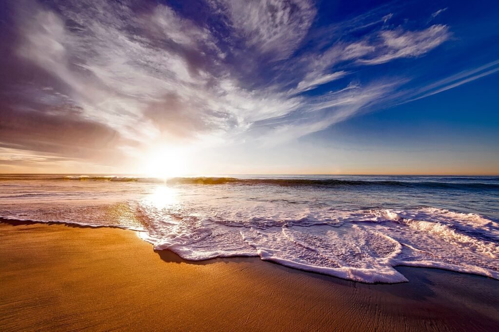 beach, wallpaper hd, sea, sunset, sun, desktop backgrounds, sunlight, sand, free wallpaper, cool backgrounds, coast, coastlin