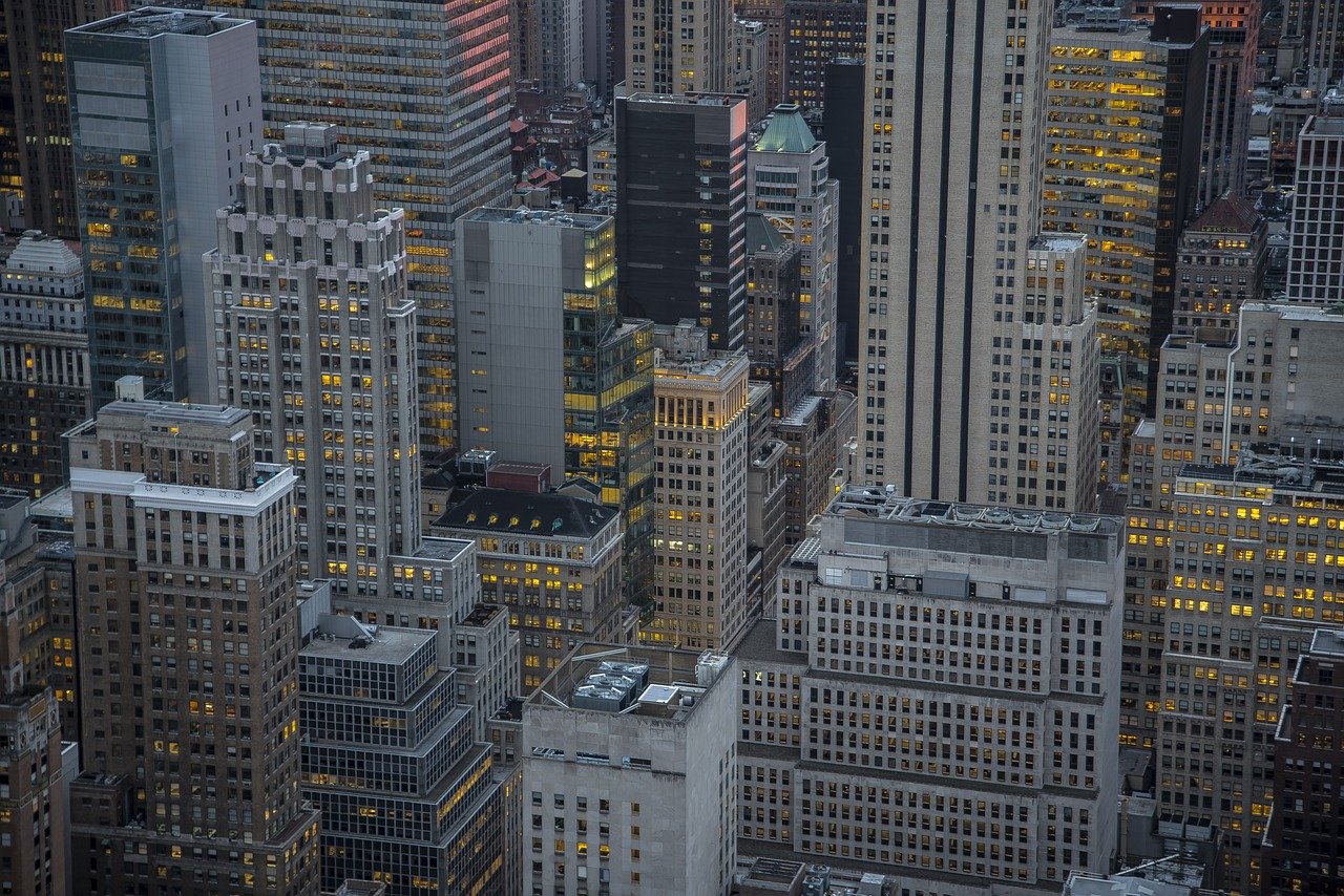 buildings, skyscapers, new york, urban, city, nyc, manhattan, cityscape, skyscrapers, downtown, towers, town, ny, architectur