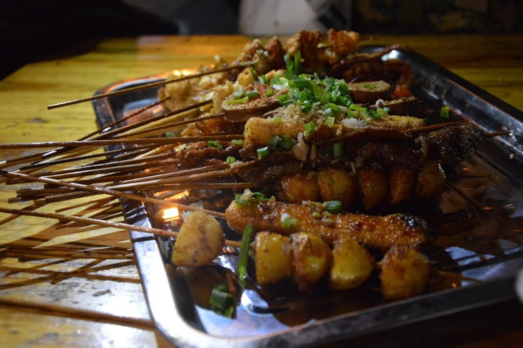 food, barbecue, nightlife