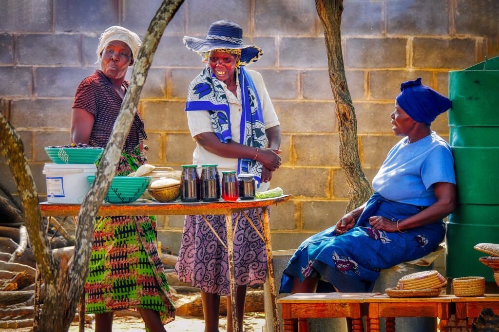 women, market, african, scene, talk, table, adults, people, life, outdoors, lifestyle, africa, african, african, african, afr